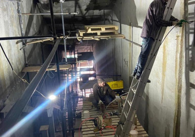 Ремонт бетонных поверхностей, восстановление защитного слоя арматуры